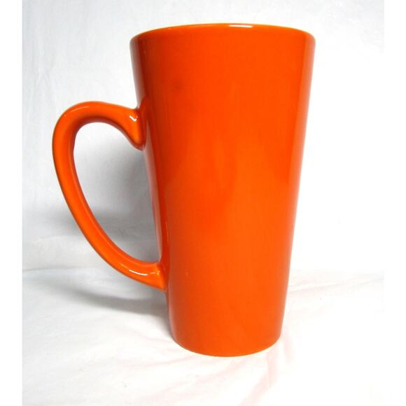 Swank HealthCare Orange Ceramic Mug 12 oz Branded Coffee Cup Kitchen Cool - Picture 2 of 5